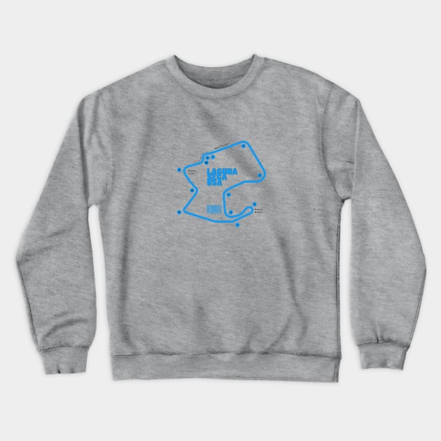 Laguna Seca Crewneck Sweatshirt by erndub